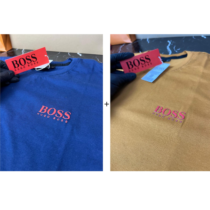 Kit 2 Camisa  Boss Masculina Premium